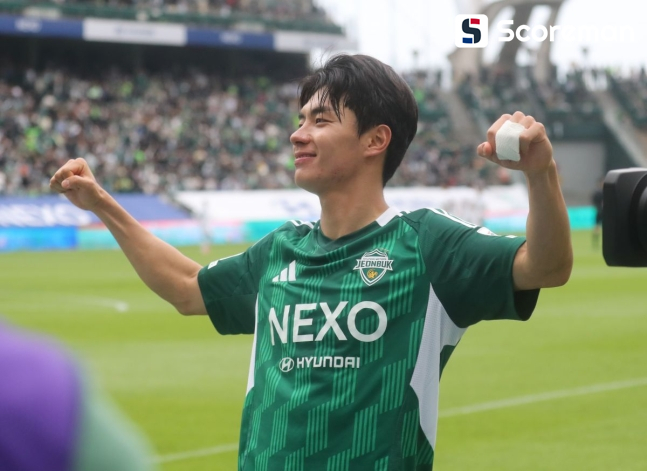 '전북' 전진우, 6월 결전 앞둔 홍명보호 첫 발탁… 김민재는 또 이탈